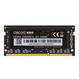 RAM Laptop DDR4 4gb - Oscoo PC4 - Bus 2400 MHz